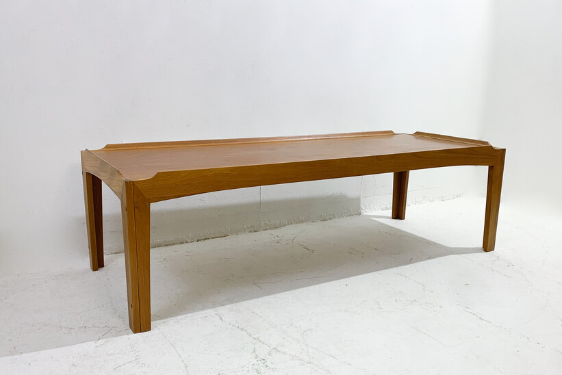 Mid-Century Modern Wooden Coffee Table, Denmark, 1960s