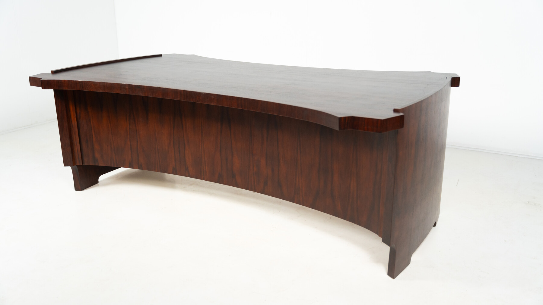 Mid-Century Modern Wooden Desk, Italy, 1960s