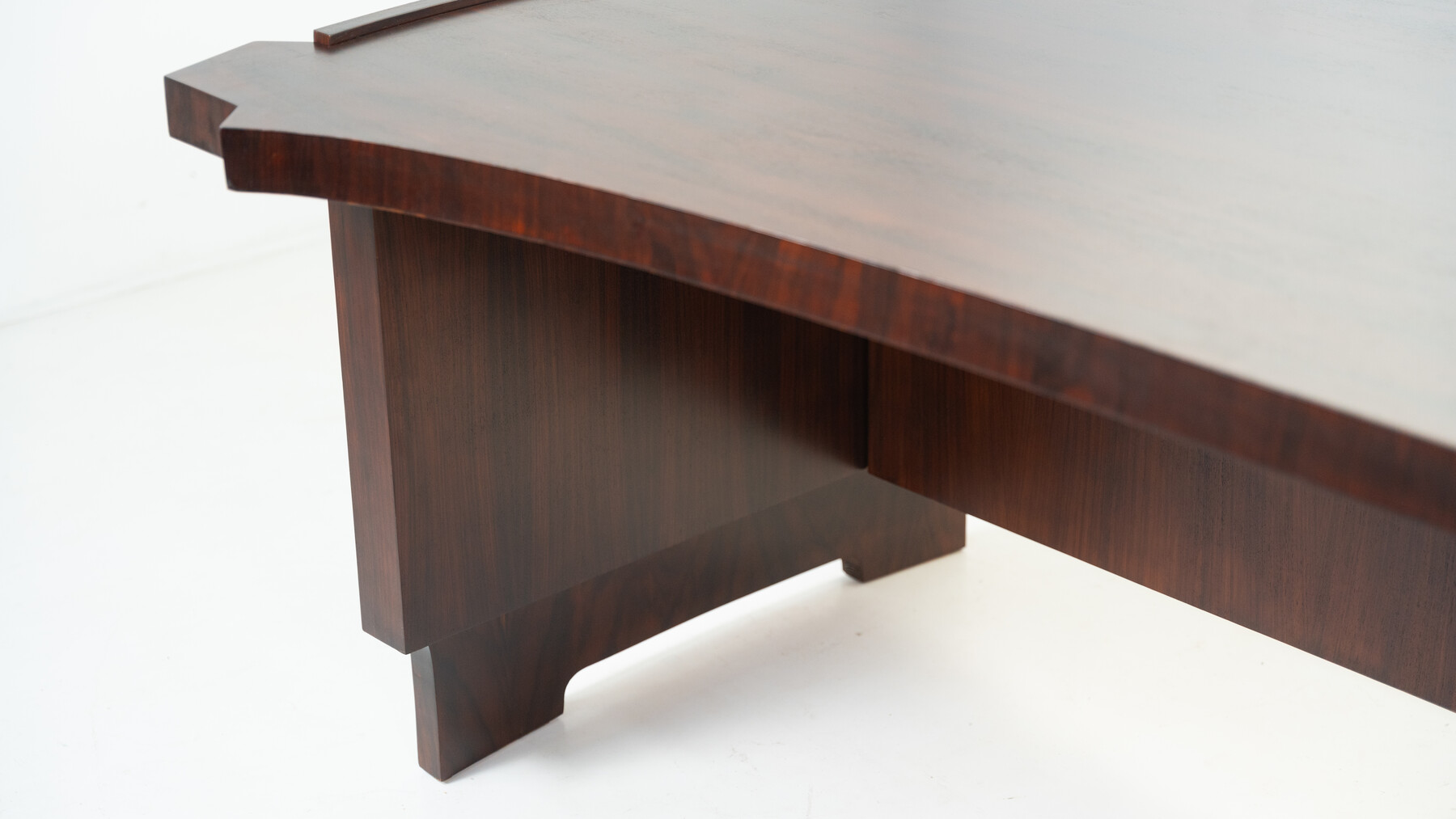 Mid-Century Modern Wooden Desk, Italy, 1960s