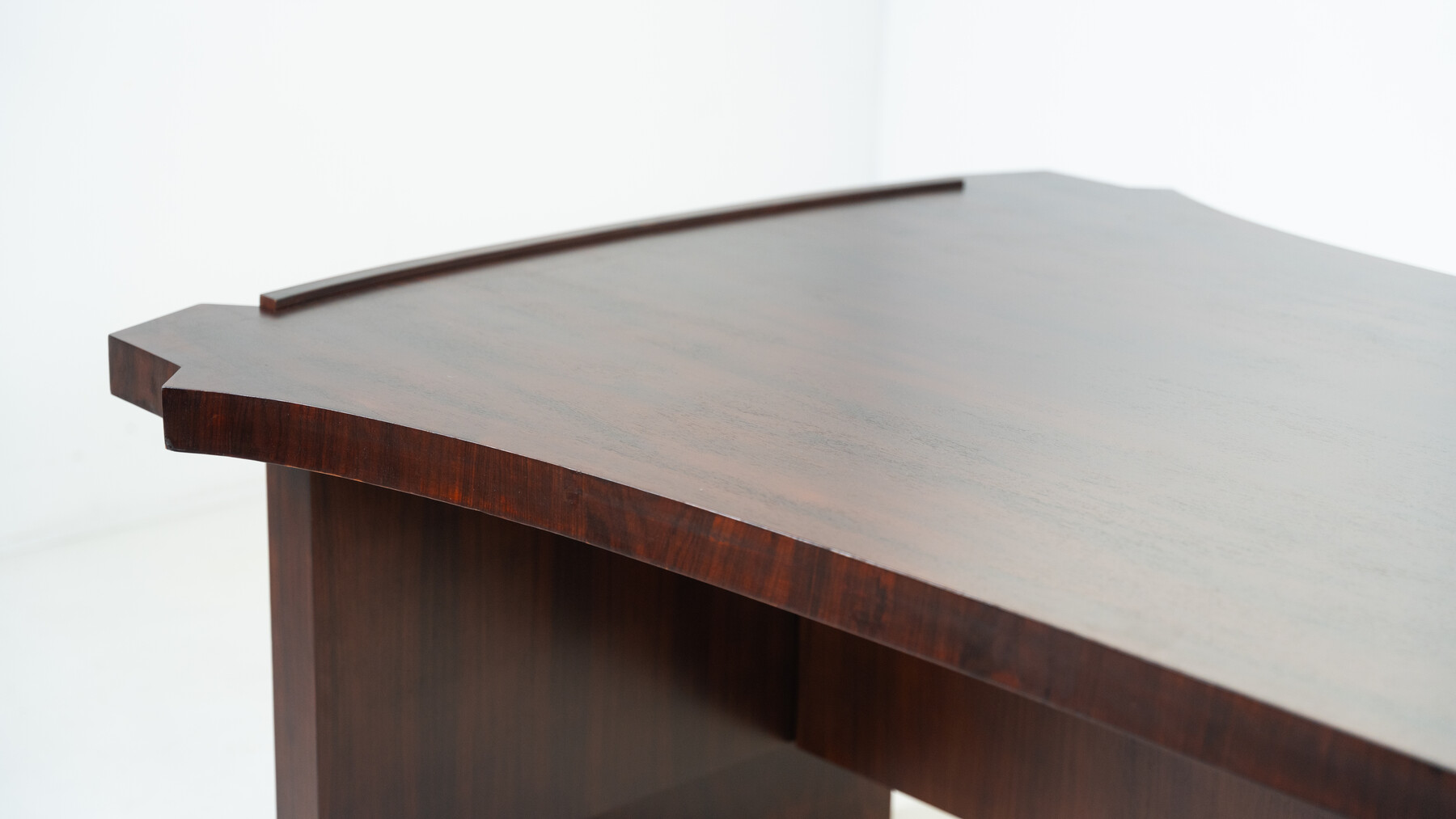 Mid-Century Modern Wooden Desk, Italy, 1960s