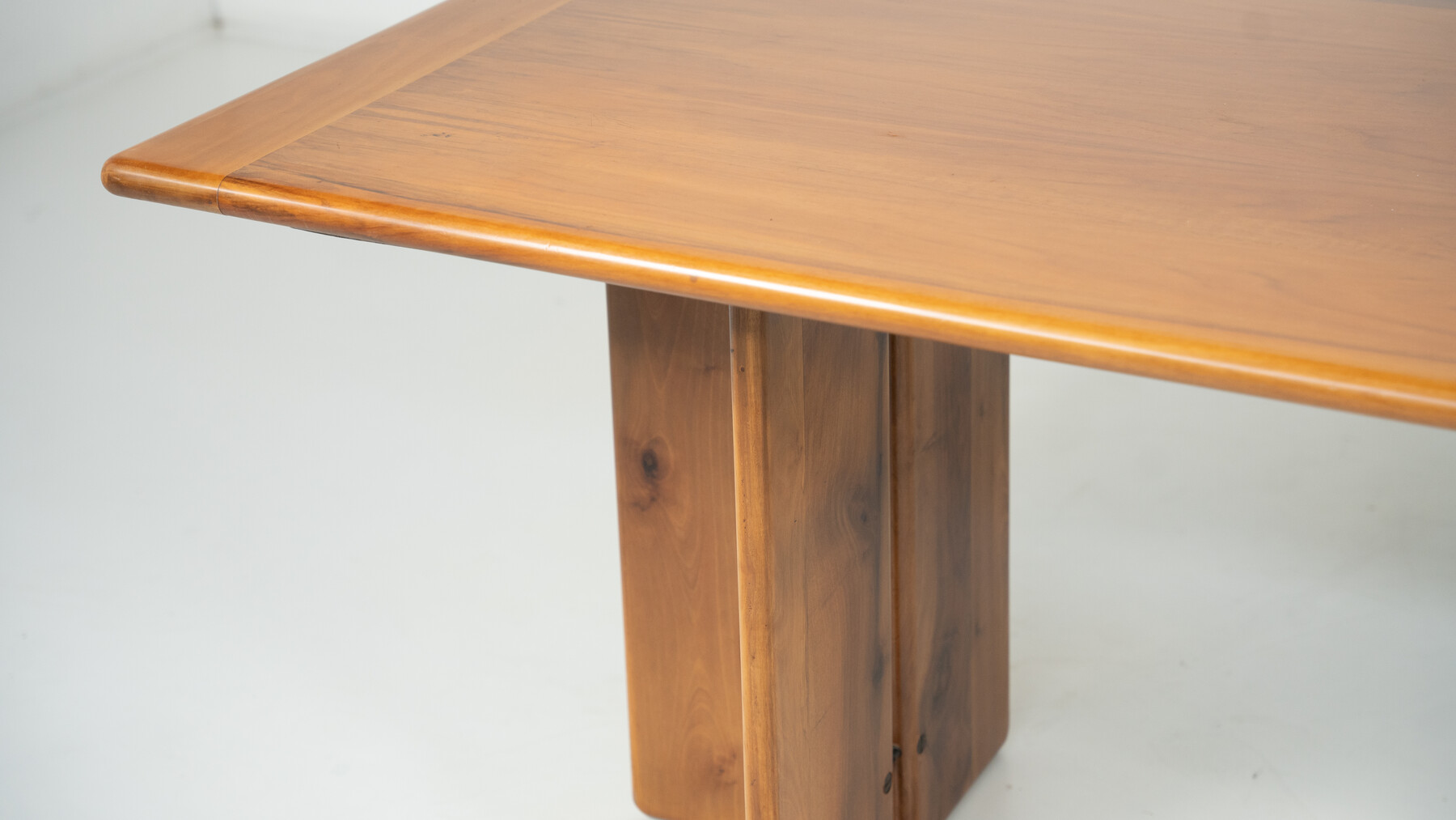 Mid-Century Modern Wooden Dining Table by Ammannati & Vitelli, 1960s