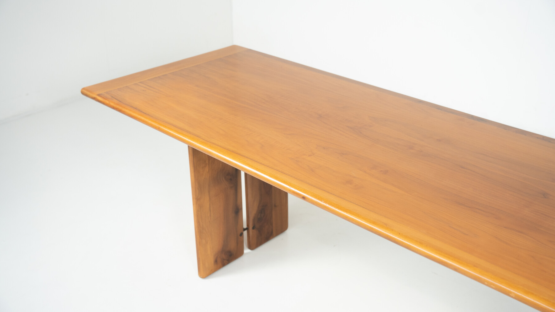 Mid-Century Modern Wooden Dining Table by Ammannati & Vitelli, 1960s