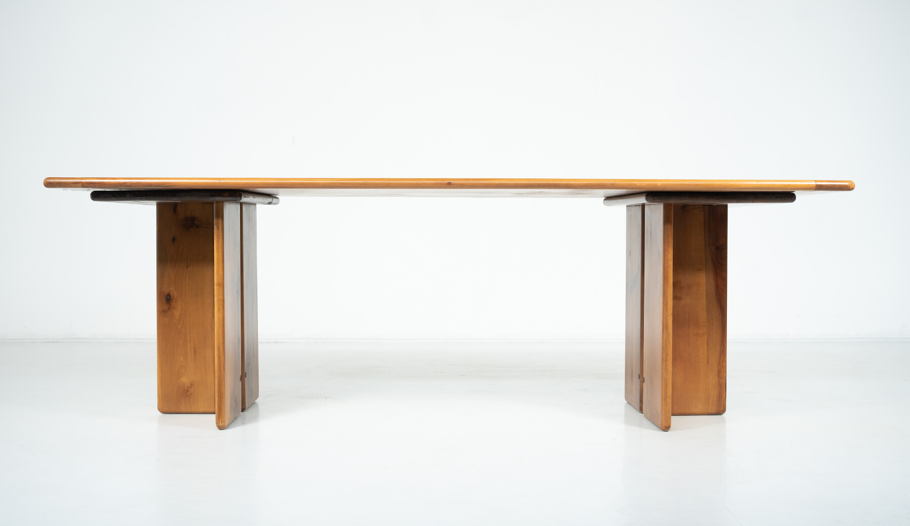 Mid-Century Modern Wooden Dining Table by Ammannati & Vitelli, 1960s