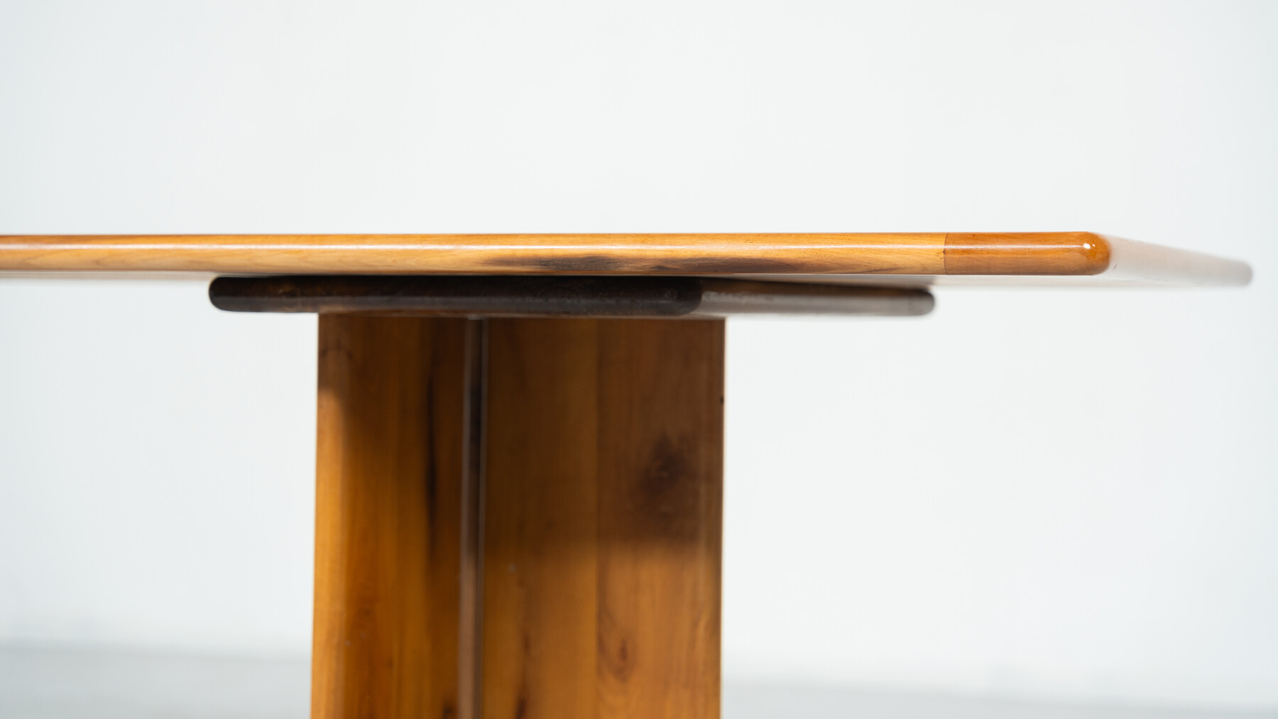 Mid-Century Modern Wooden Dining Table by Ammannati & Vitelli, 1960s