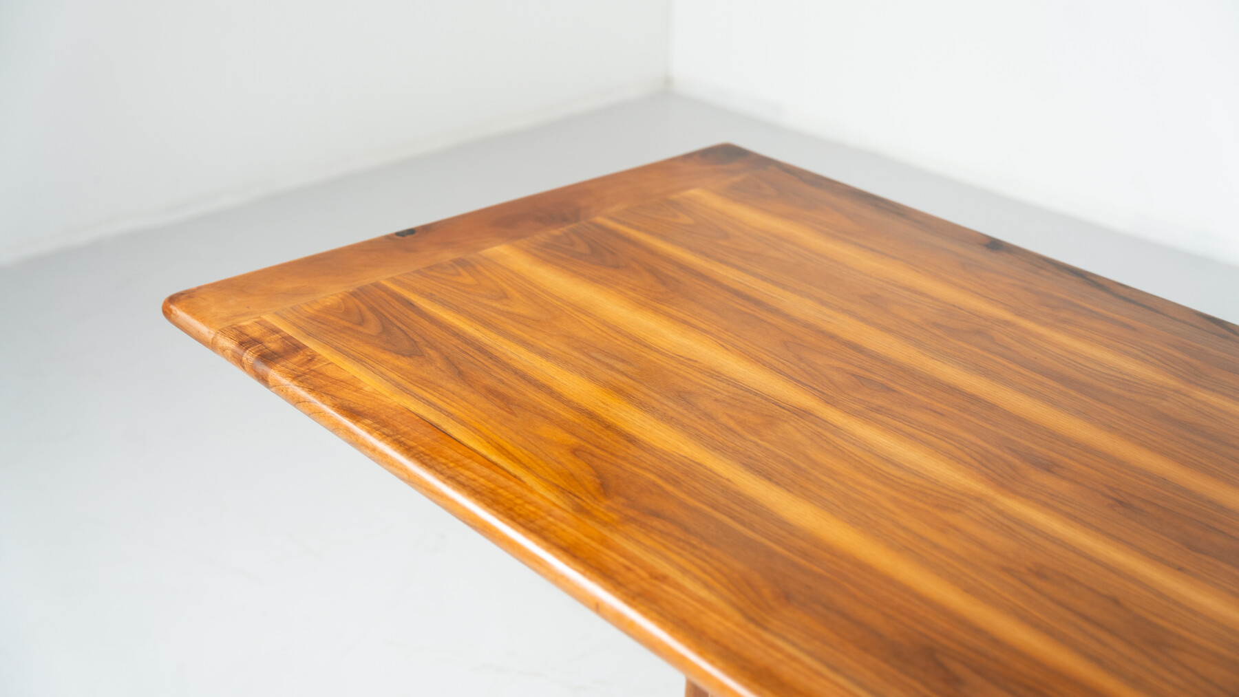 Mid-Century Modern Wooden Dining Table by Ammannati & Vitelli, 1960s