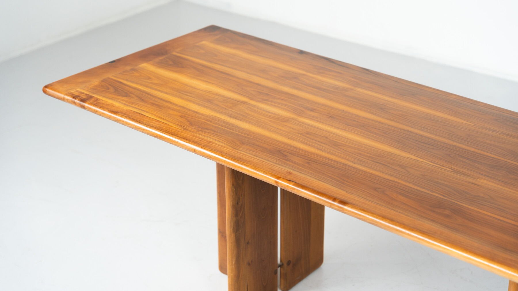 Mid-Century Modern Wooden Dining Table by Ammannati & Vitelli, 1960s