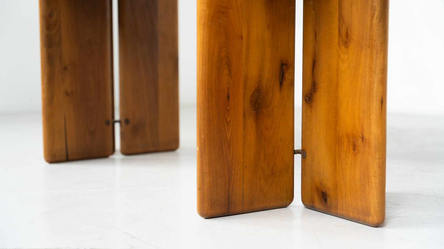 Mid-Century Modern Wooden Dining Table by Ammannati & Vitelli, 1960s