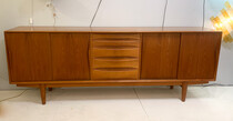 Mid-Century Modern Wooden Sideboard attributed to Arne Vodder - Denmark 1960s
