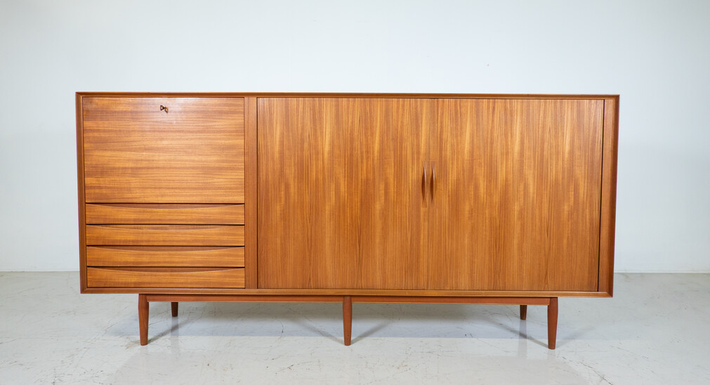 Mid-Century Modern Wooden Sideboard by Arne Vodder, Denmark, 1960s