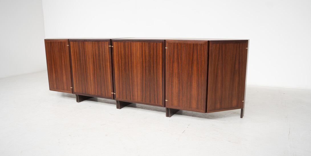 Mid-Century Modern Wooden Sideboard by Franco Albini, Italy, 1950s