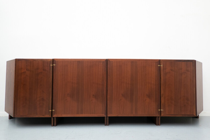 Mid-Century Modern Wooden Sideboard by Franco Albini, Italy, 1950s