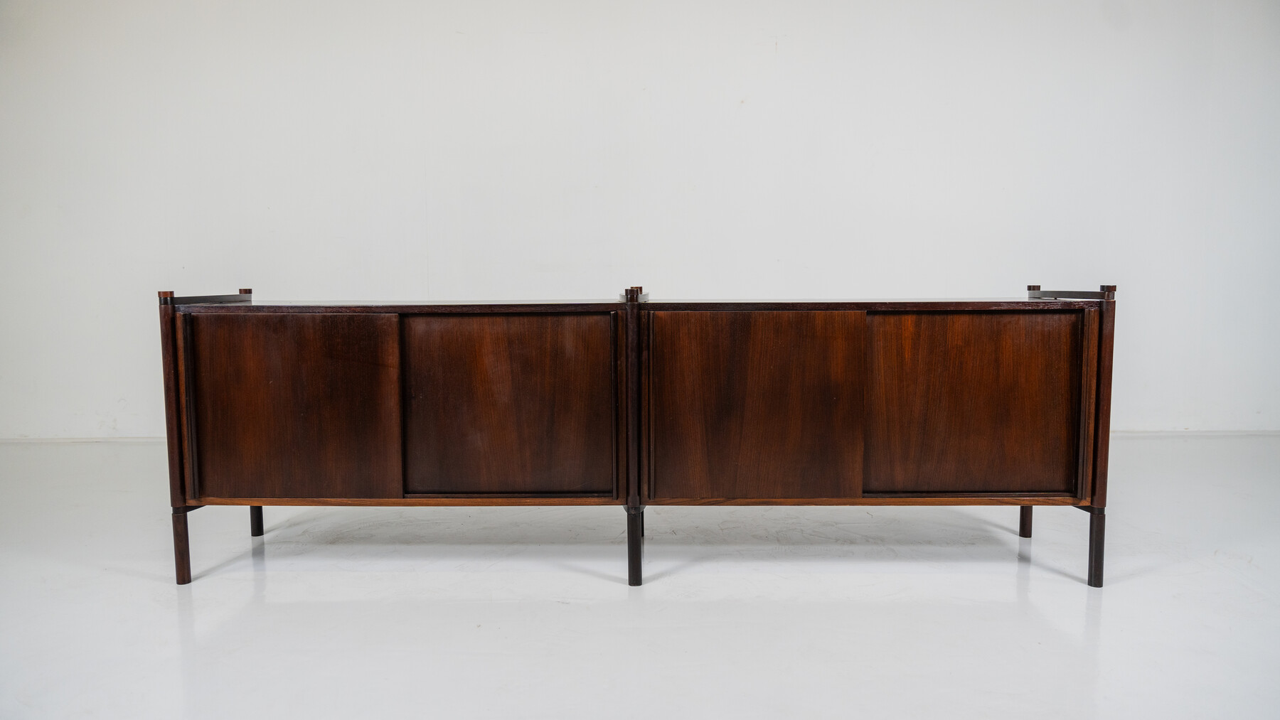 Mid-Century Modern Wooden Sideboard by Fukuoh Hirozi for Gavina, 1960s