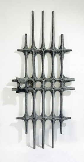 Mid-Century Modern Wrought Iron Wall Decoration, 1960s