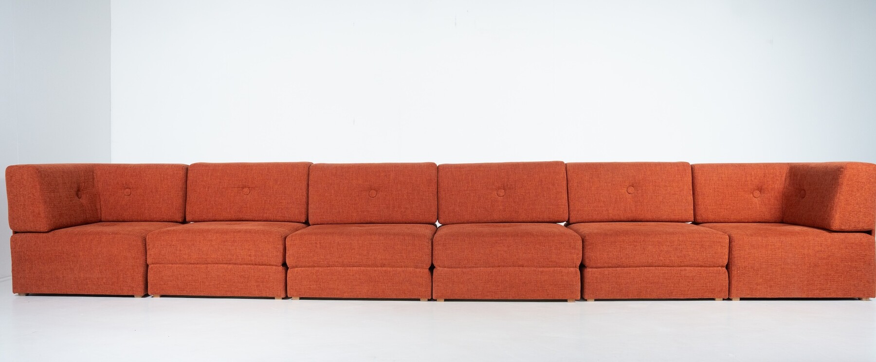 Mid-Century Modular Sofa, Original Upholstery, 1960s