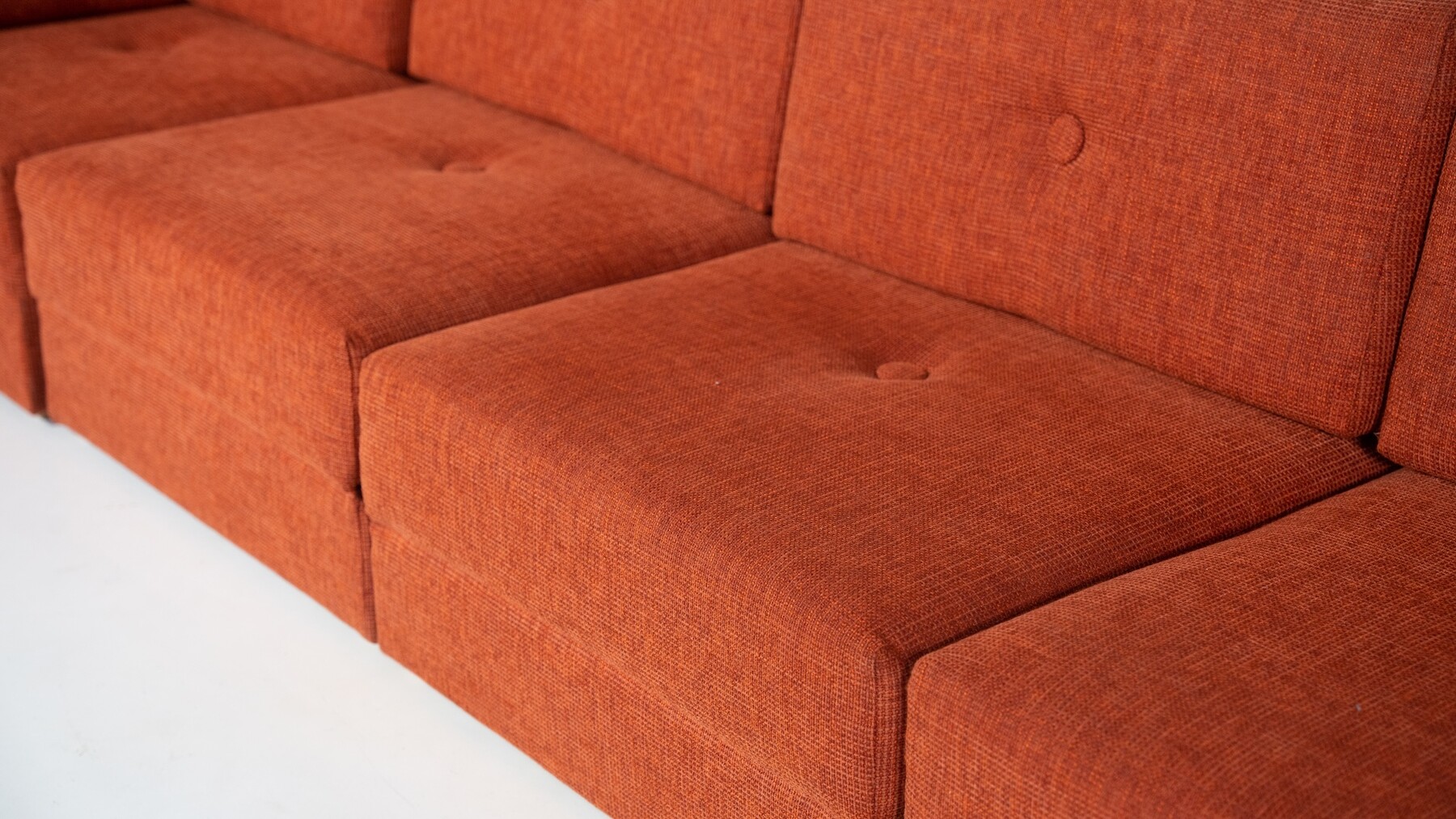 Mid-Century Modular Sofa, Original Upholstery, 1960s