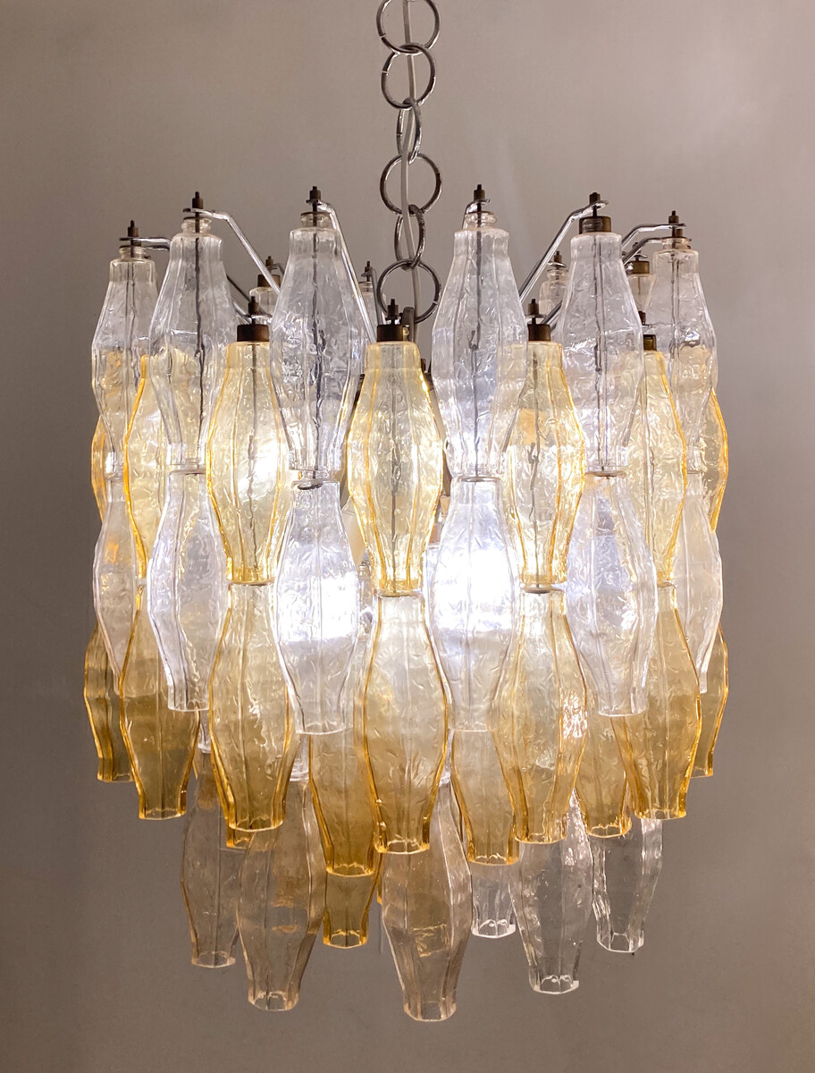 Mid-Century Murano Glass Chandelier 