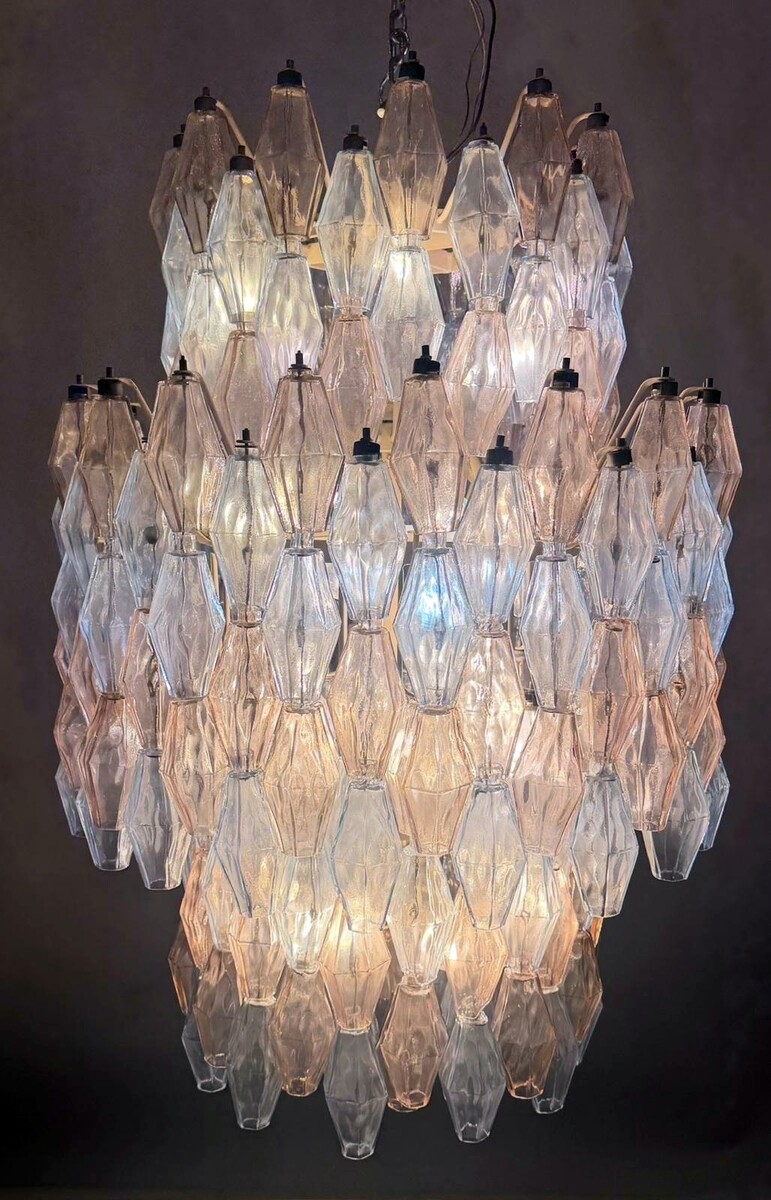 Mid-Century Murano Glass Chandelier 