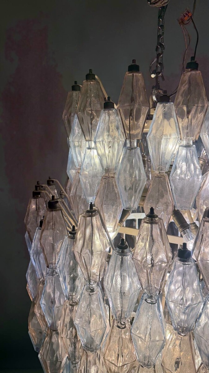 Mid-Century Murano Glass Chandelier 