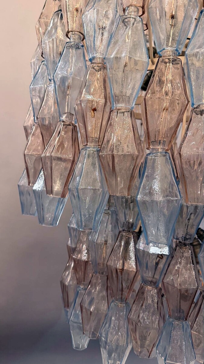 Mid-Century Murano Glass Chandelier 