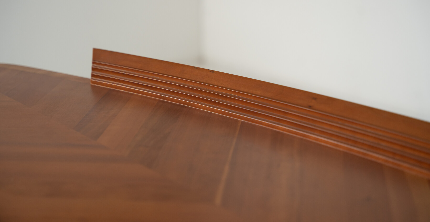Mid-Century Oval Sideboard by Ceccotti Collezioni