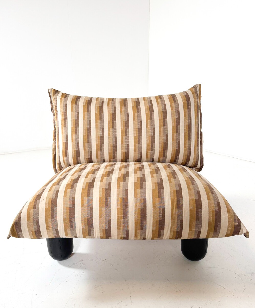 Mid-Century Pair of Armchairs, Dall Oca, 1970s