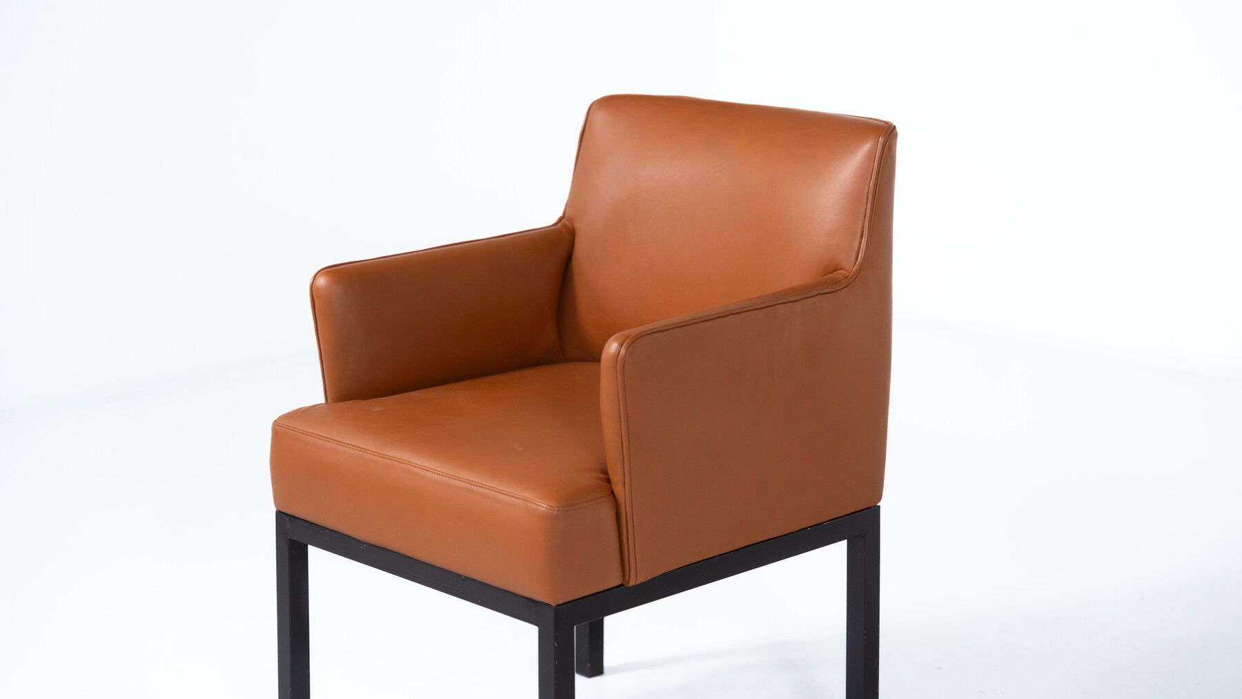 Mid-Century Pair of Armchairs Mod 56 by Jules Wabbes for Mobilier Universel, 1960s