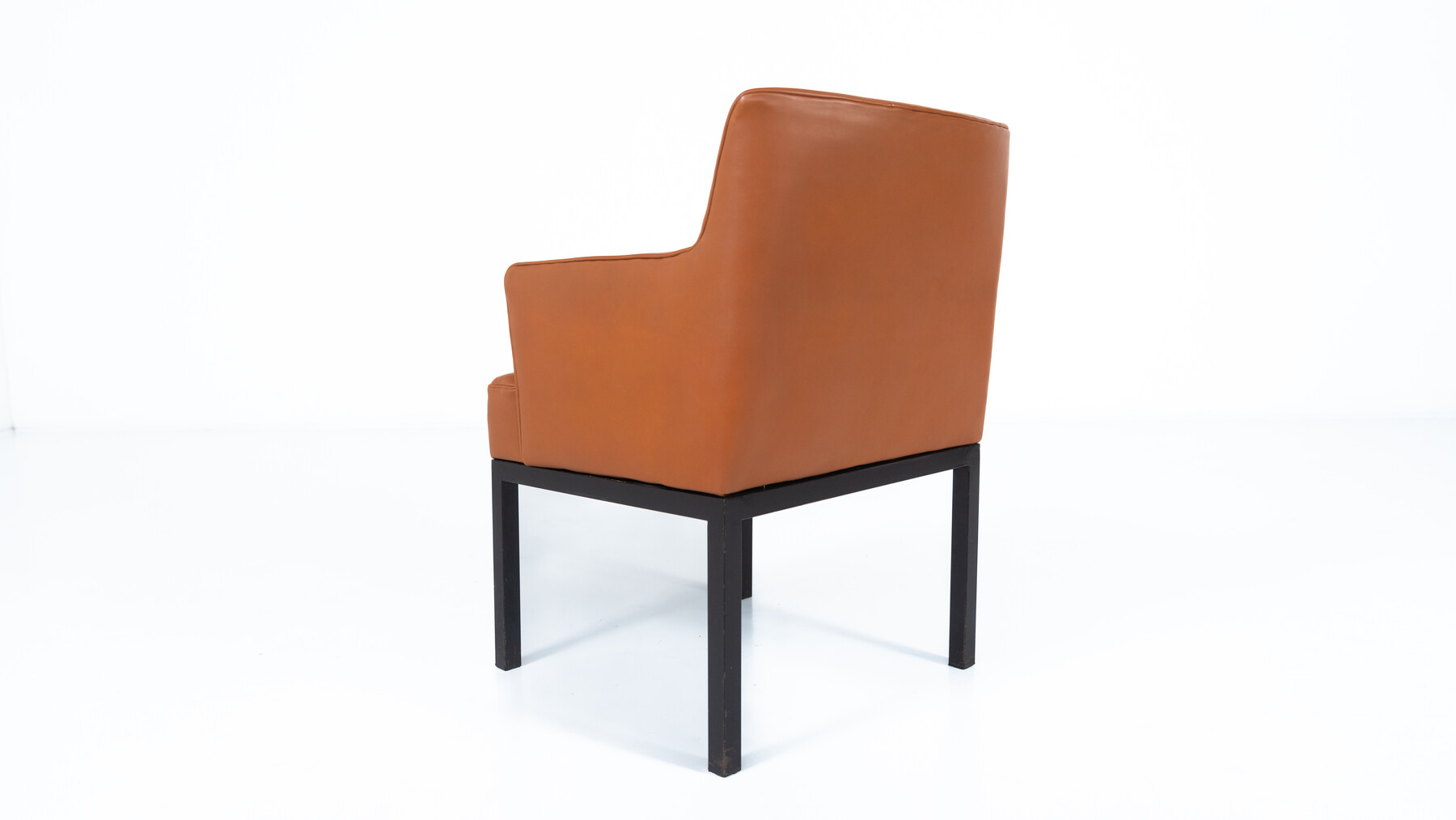 Mid-Century Pair of Armchairs Mod 56 by Jules Wabbes for Mobilier Universel, 1960s