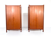 Mid-Century Pair of Wardrobes, Italy, 1960s