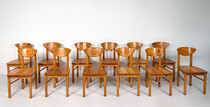 Mid-Century Pine Dining Chairs by Rainer Daumiller, Denmark, 1970s