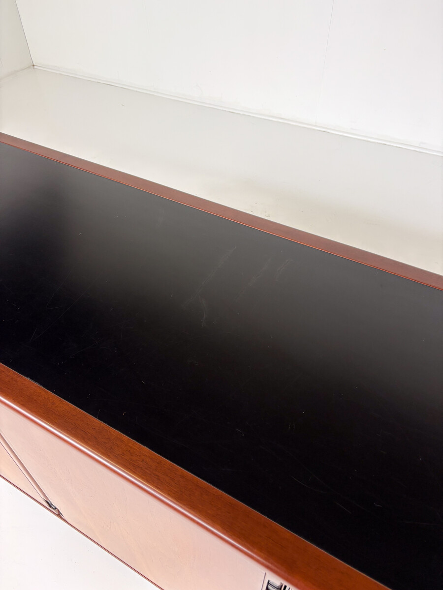 Mid-Century Sideboard by Gianfranco Frattini, Wood, Italy, 1970s