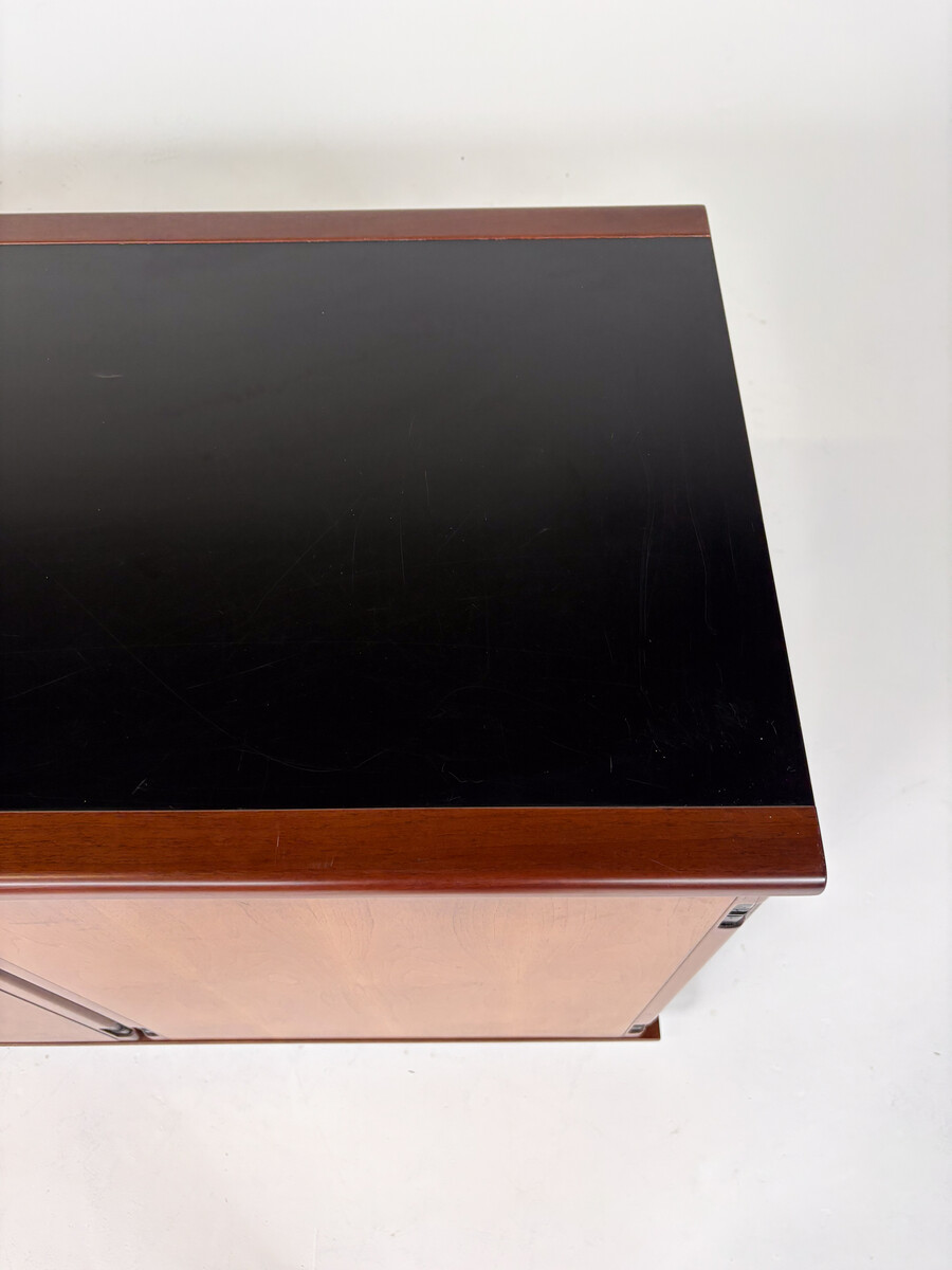 Mid-Century Sideboard by Gianfranco Frattini, Wood, Italy, 1970s