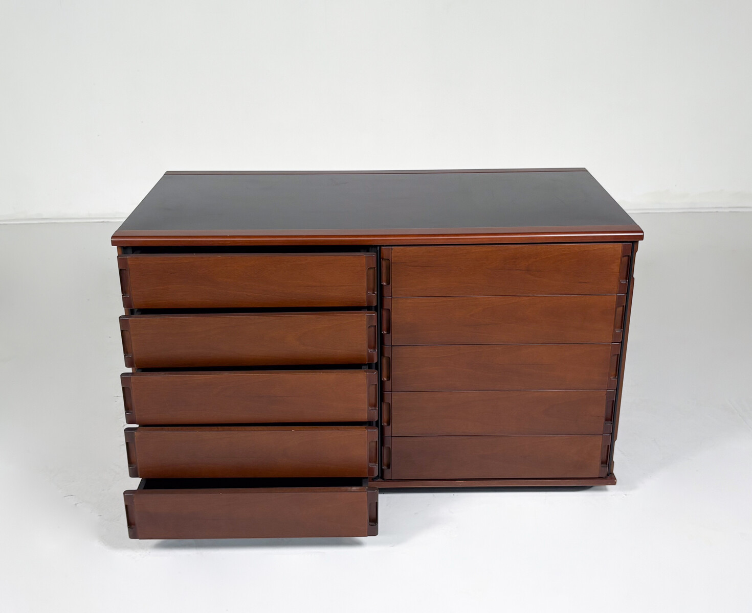 Mid-Century Sideboard by Gianfranco Frattini, Wood, Italy, 1970s