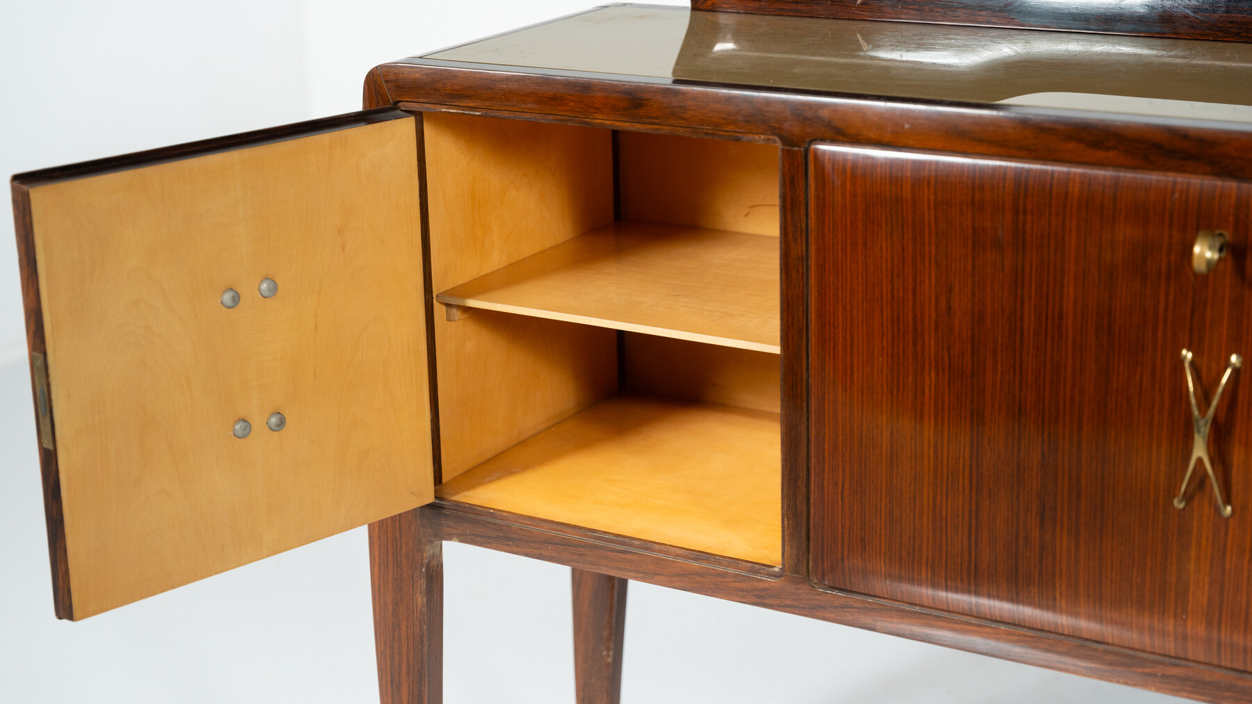 Mid-Century Sideboard/ Dry bar, Italy, 1950s