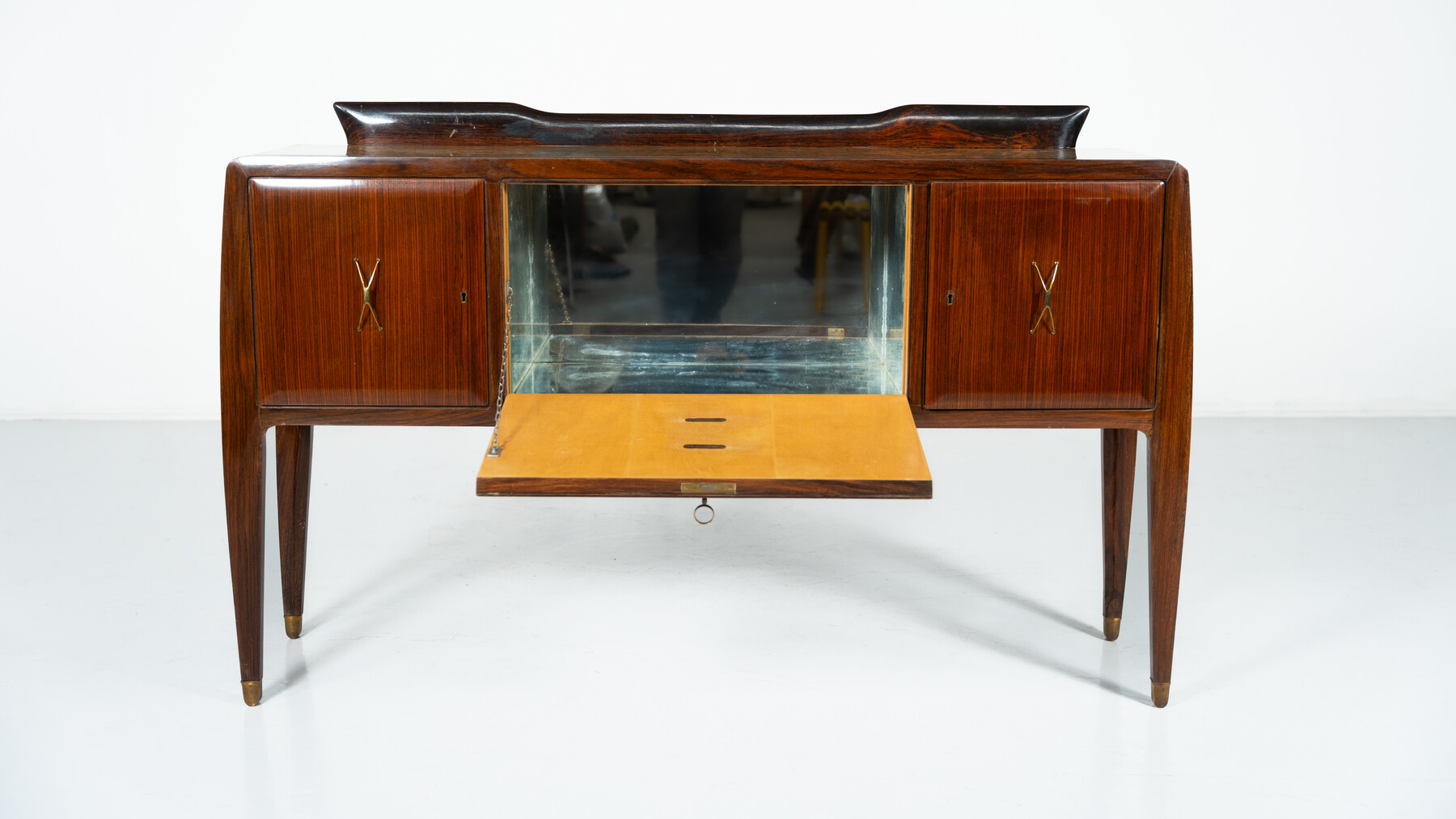 Mid-Century Sideboard/ Dry bar, Italy, 1950s