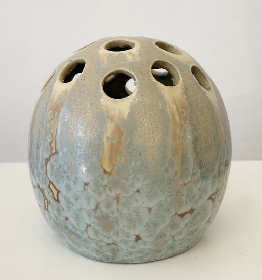 Mid-Century Signed Ceramic Soliflore - France 1958