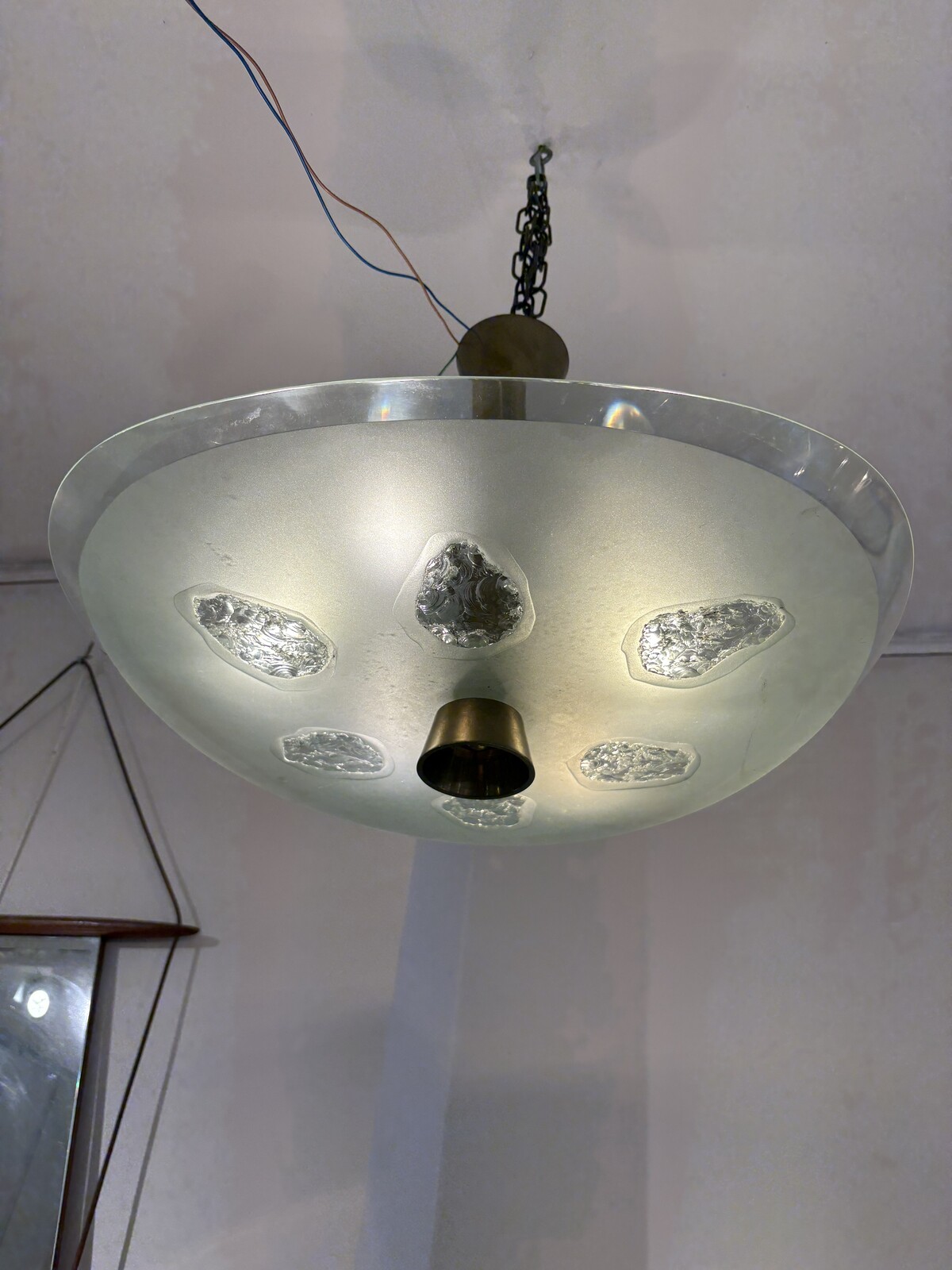 Mid-Century Suspension 1748 by Max Ingrand for Fontana Arte, Italy