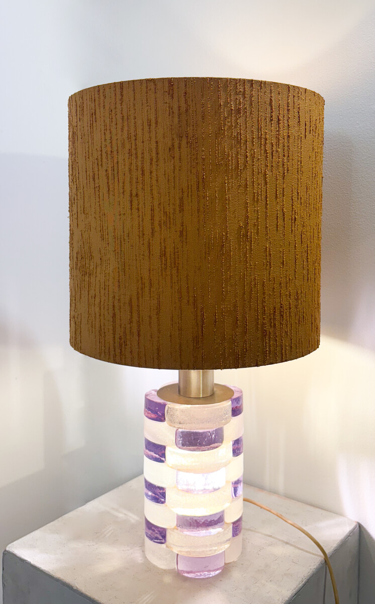 Mid-Century Table Lamp by Albano Poli for Poliarte, Italy, 1970s