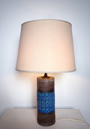 Mid-Century Table Lamp by Aldo Londi by Bitossi, 1960s