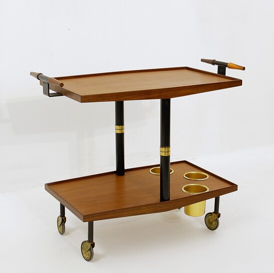 Mid-Century teak Serving Trolley - 1960s