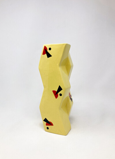 Mid-Century Vase in the style of Lazar Lissitzky, 1920s