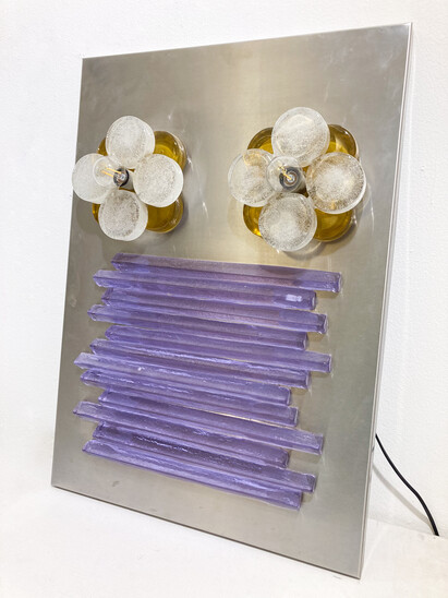 Mid-Century Wall Light Poliarte by Albano Poli, Italy, 1970s