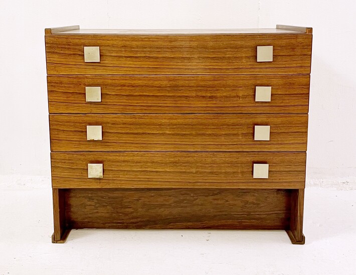 Mid-century wooden chest of drawers - Italy 1960s