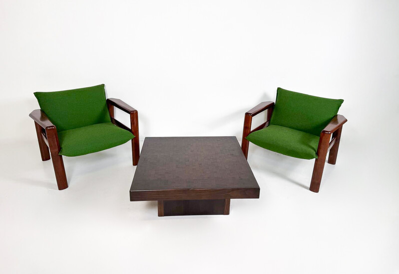 Mid-century Wooden Coffee Table