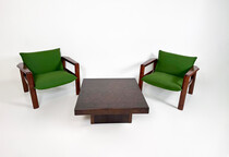 Mid-century Wooden Coffee Table