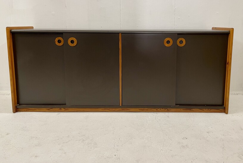 Mid-century wooden sideboard - Italy 1970s