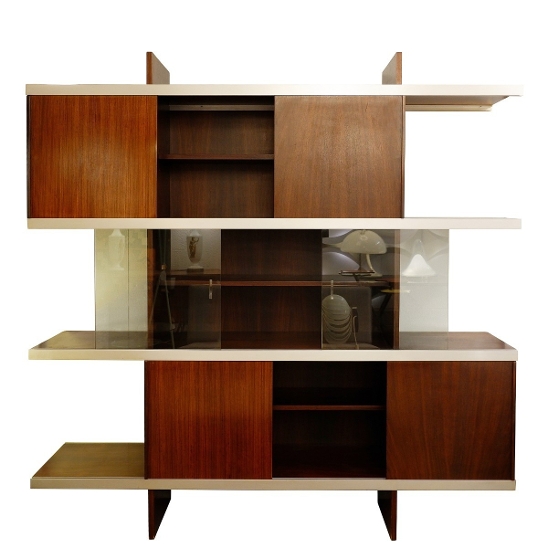 Mobili Contemporanei Bookcases By Angelo Mangiarotti - Italy 1970
