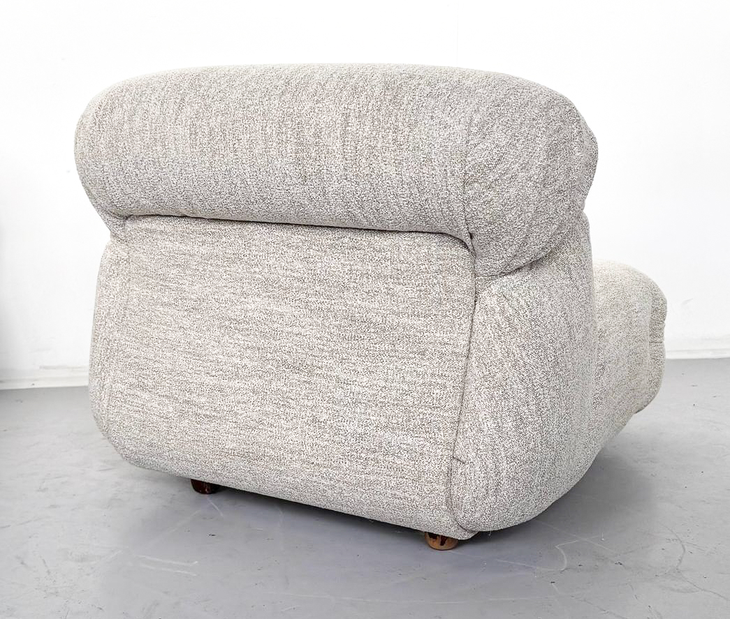 Modular Seating Set, Beige Upholstery, Italy - New Upholstery