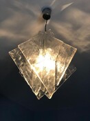 Murano Glass Ceiling Light by Carlo Nason for Mazzega, 1960s