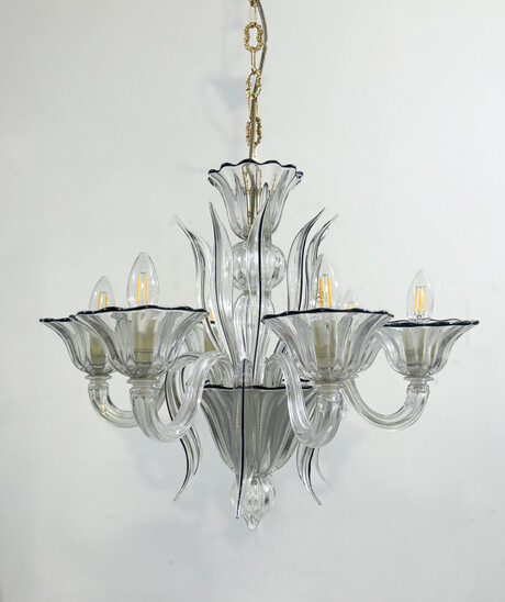 Murano Glass Chandelier, 1950s