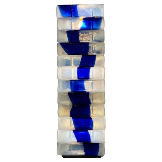 Murano glass floor lamp by Carlo Nason for Mazzega - c.1960s